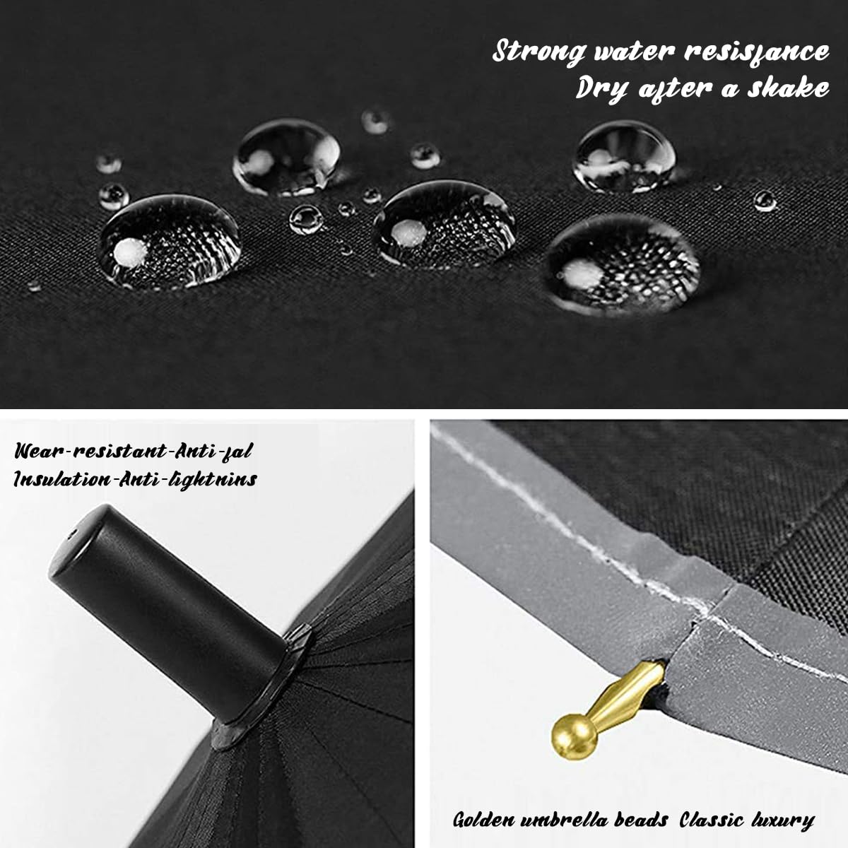 PALAY® Samurai Sword Umbrella - 38.5 Japanese Umbrella Samurai Umbrella Creative Strong Windproof Semi-Automatic Umbrella Decoration Birthday Gift Cosplay Decoration (16 Steel Ribs)