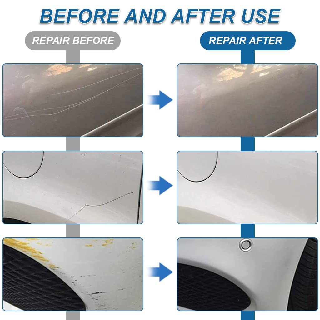 STHIRA Nano Sparkle Cloth for Car Scratch Repair with 3 Strips 20×10cm | Reusable Nano Fiber Towel