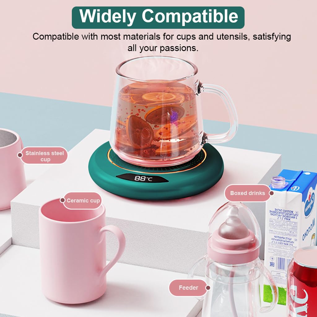 Supvox Milk Warmer with LCD Digital Temperature Display featuring 55–75°C Adjustable Settings