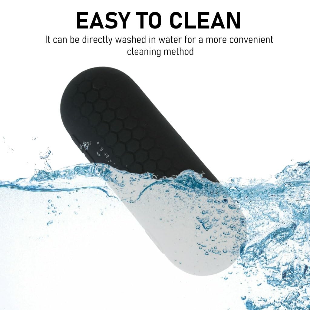 ZORBES Remote Control Cover for Google Chromecast 2020 4K Set of 2 Silicone Sleeves