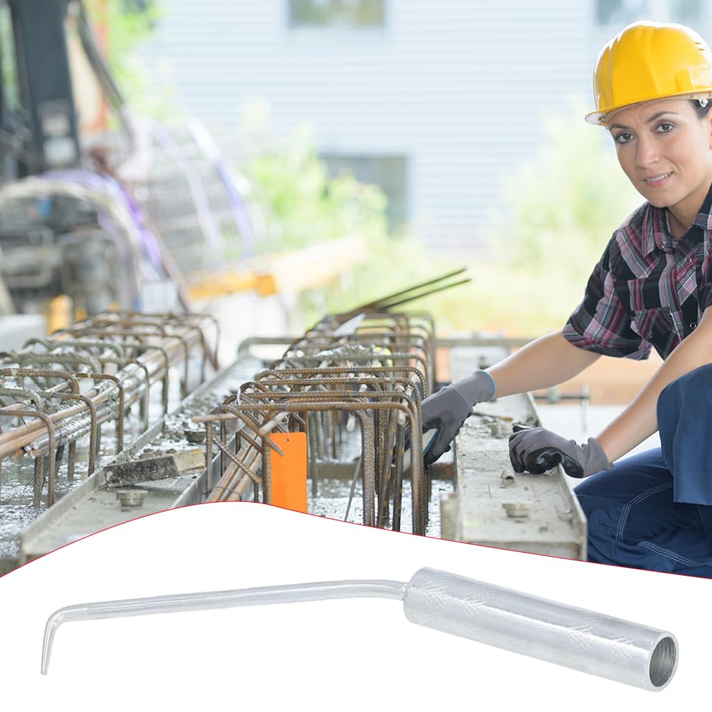 Serplex Rebar Twister Tool for Construction Work featuring 9.25 in Size and Steel Build | Manual Tying Mechanism