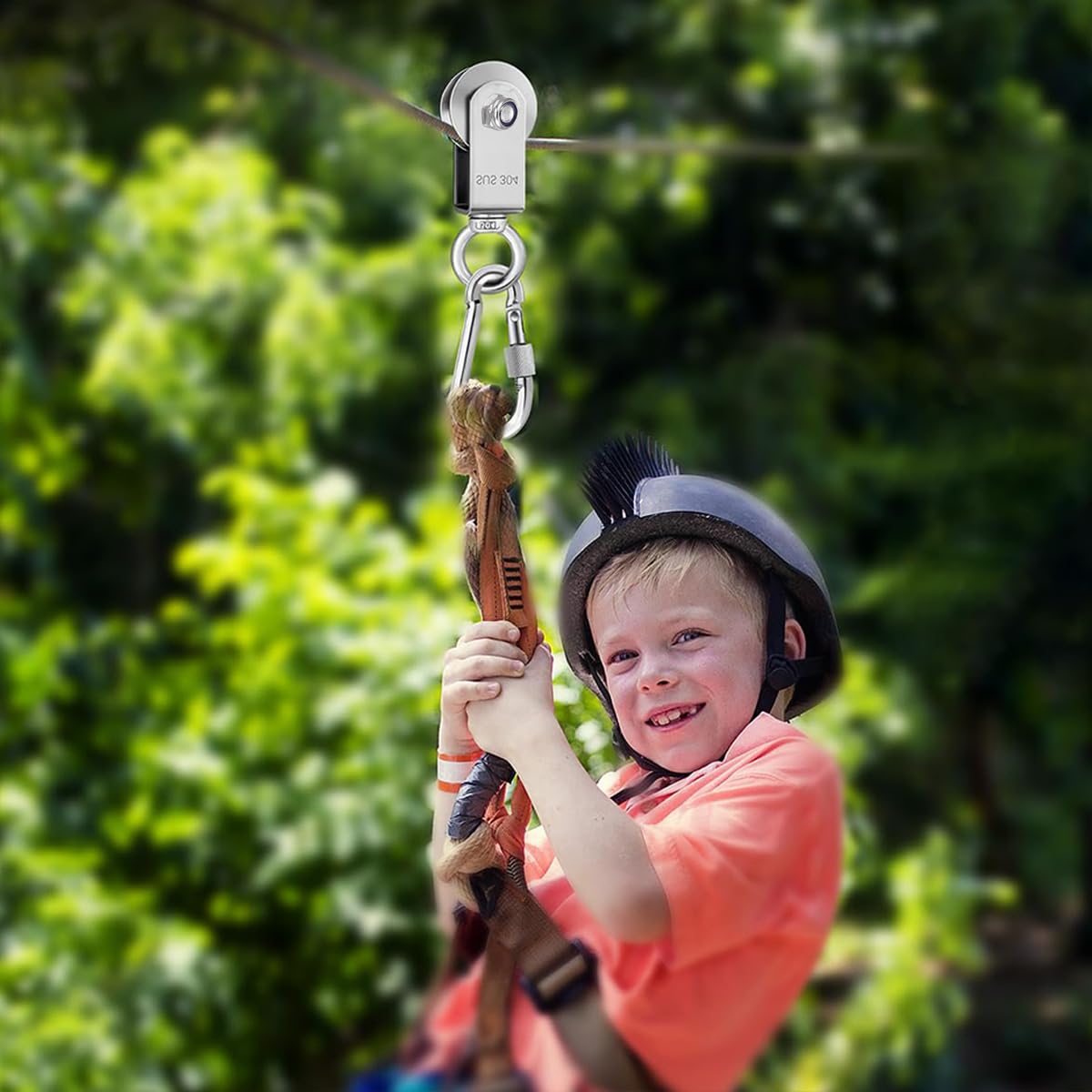 Serplex Cable Pulley Wheel for Lifting Mechanisms with 3000lbs Capacity and Smooth Bearing | 304 Stainless Steel