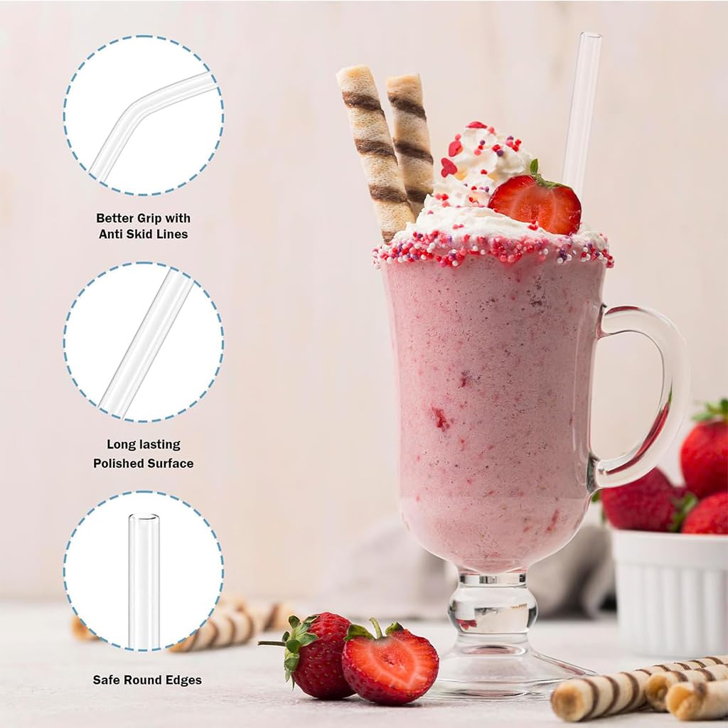 Zibuyu Replacement Straw for 40oz and 30oz Tumblers with 31cm Length & Cleaning Brush | Food-Grade PE Reusable Set