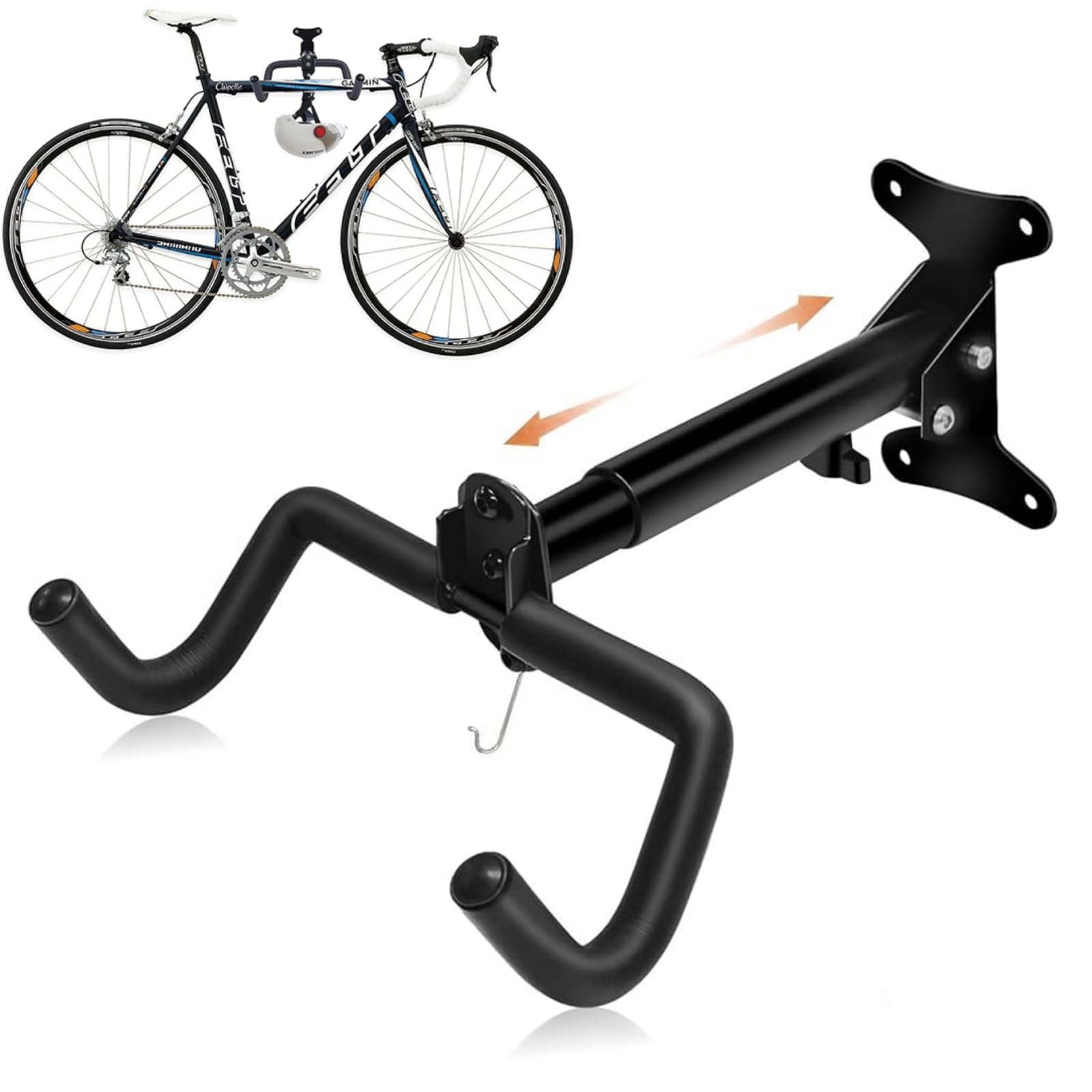 Proberos Bike Wall Mount Rack for Garage Storage with Screw-Mounted Design and 38 lb Capacity
