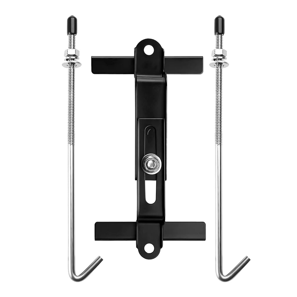 ZIBUYU® Car Battery Holder Stand, Adjustable Universal Crossbar with 10''length, Battery Vehicle Battery Holder Screw Fixing Rack, Easy Installation with Accessories.