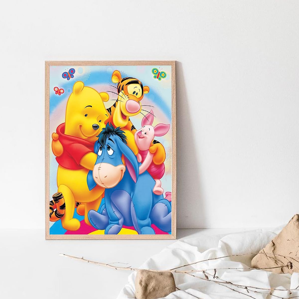 HASTHIP Diamond Painting Kit for Home Decoration with 12x16inch Canvas | Gift for Kids and Adults