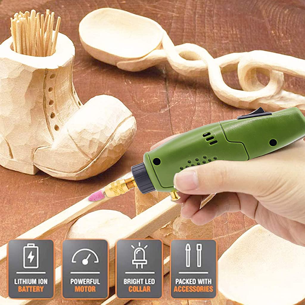 Hasthip Mini Handy Electric Power Drill Set for Cutting and Polishing with 0.5–3mm Range | 20W 12000rpm Portable Tool