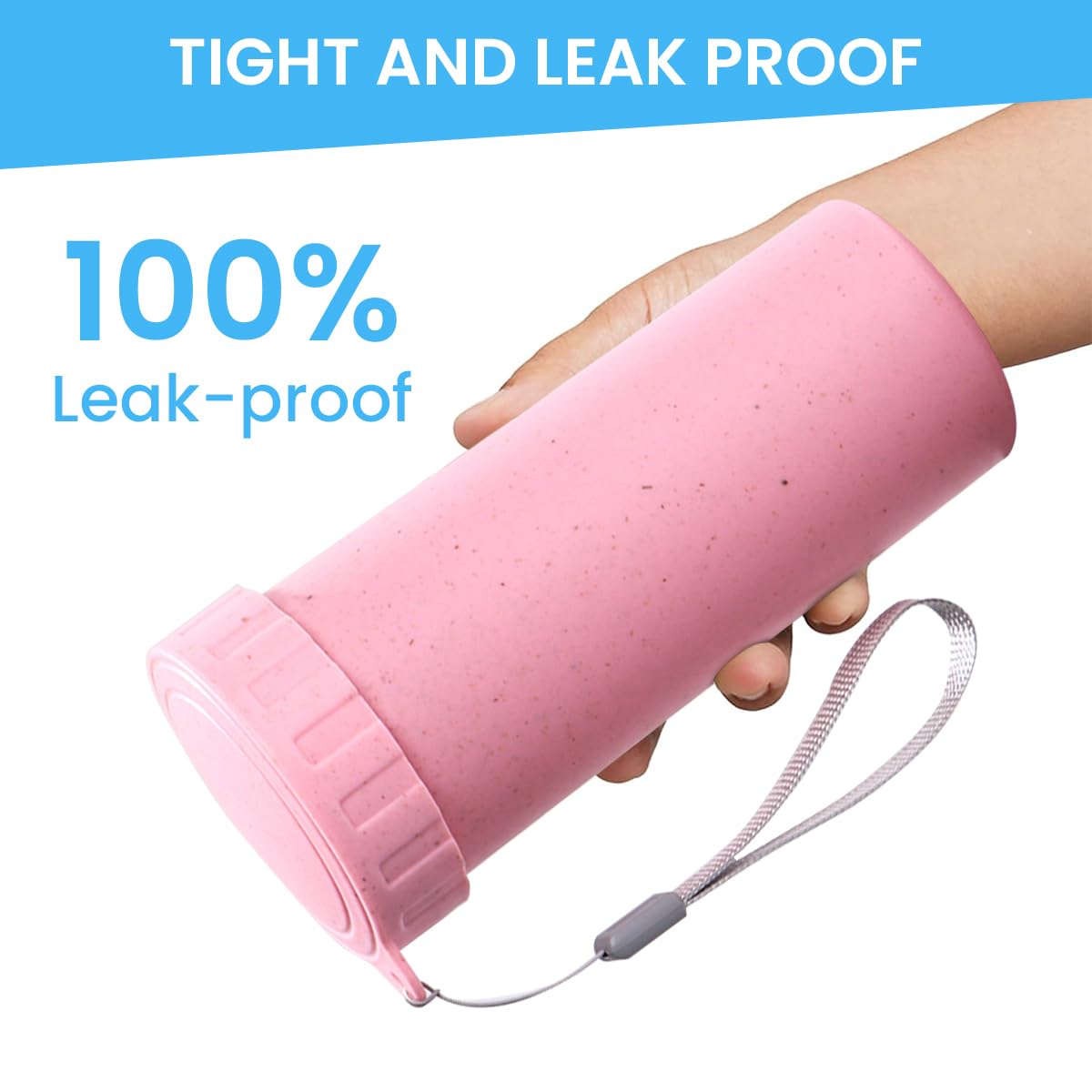 HASTHIP Girl Water Bottle for School and Outdoor Use featuring Leak Proof Pop Up Lid | 600ml DIY Unicorn Sticker Set for Kids