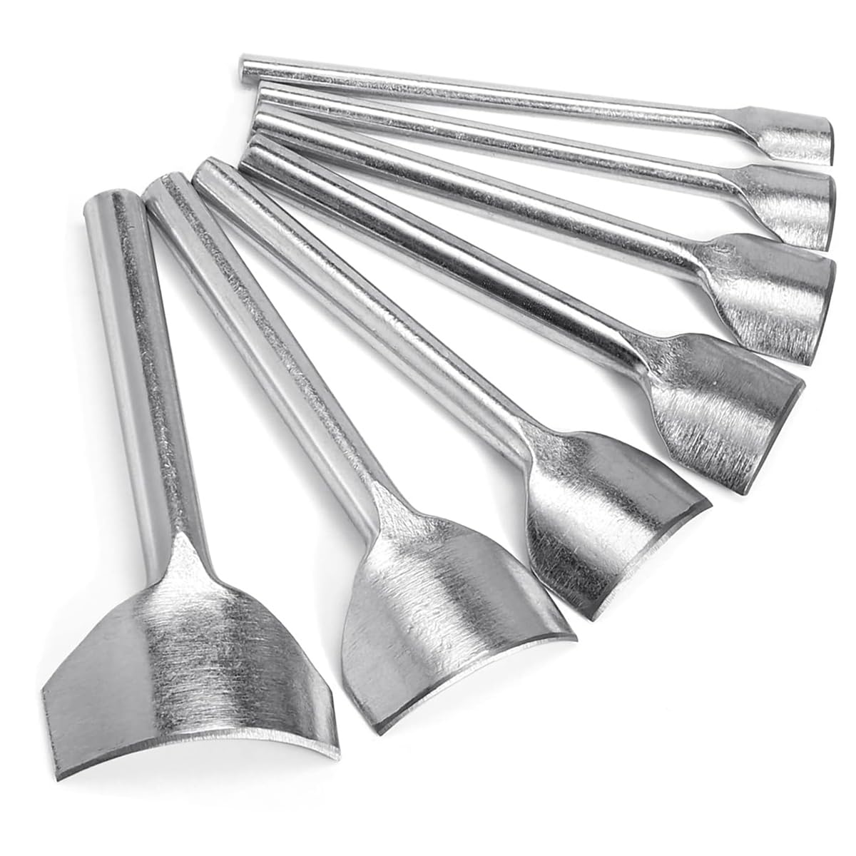 HASTHIP Leather Craft Tools Set for Belt Wallet and Bag DIY | 7 pcs 10–40mm Arc Punch