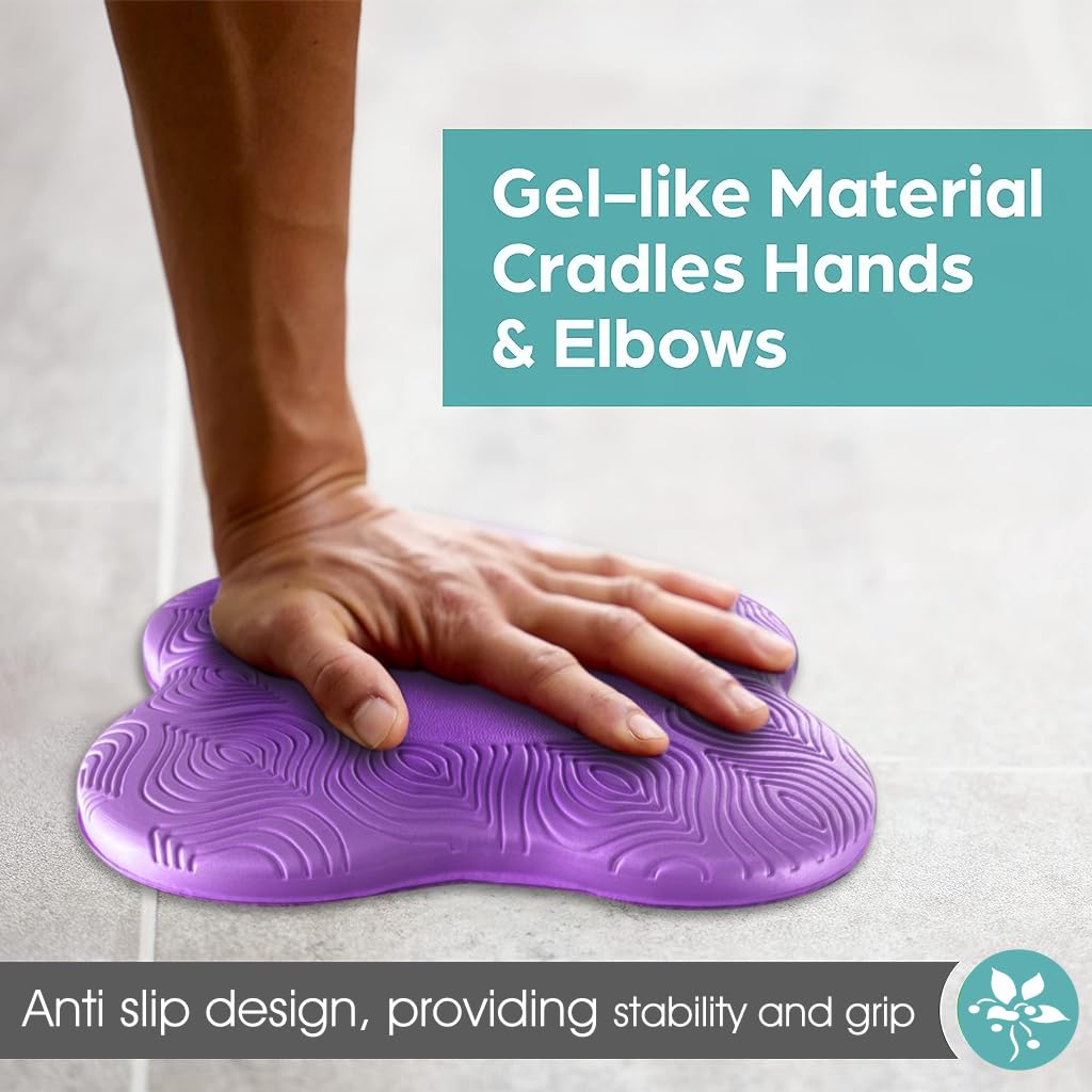 Proberos Yoga Knee Pads for Exercise and Meditation featuring 20mm Cushion TPE Material