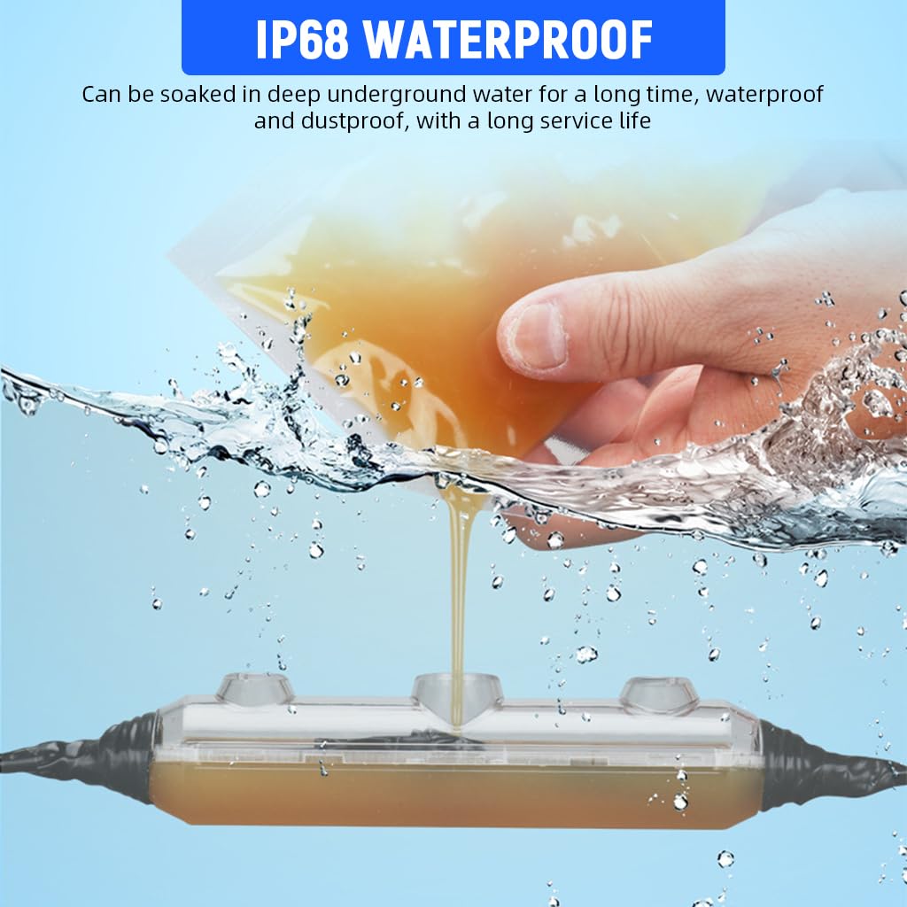 Serplex Cable Joint Shell for Underground and Submersible Use featuring Resin Pouring Mould | Waterproof Outer Case for Secure Electrical Connections