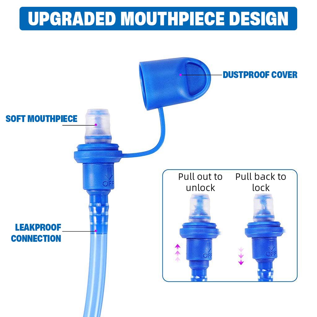 Proberos Hydration Backpack for Hiking and Running with 3L Water Bladder and Multi Pockets