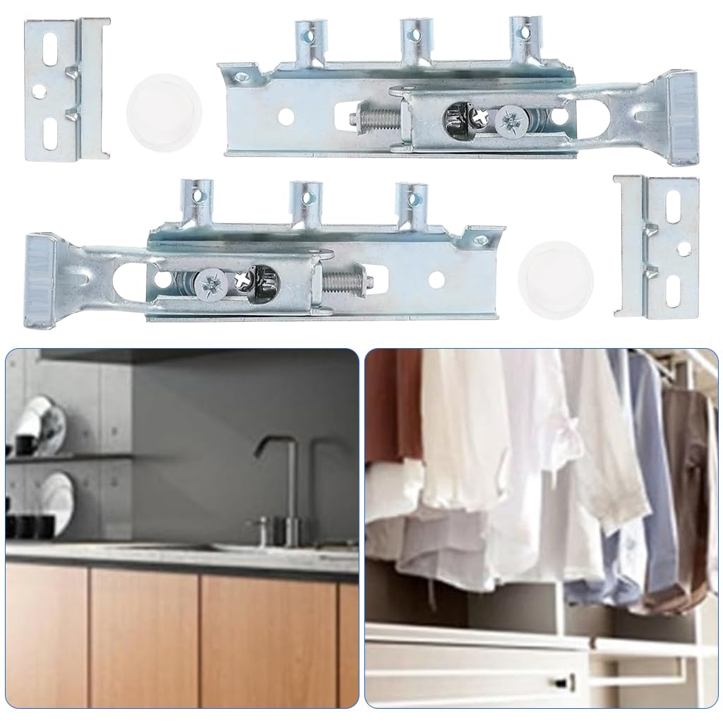 Serplex Concealed Cabinet Hangers for Wall Mounted Cabinets featuring Stainless Steel 2Pcs | Hidden Heavy Load Mounting Hardware
