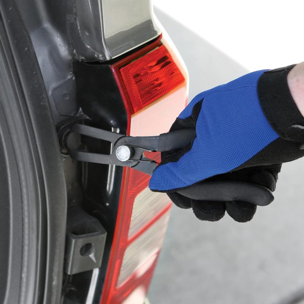 STHIRA Car Trim Removal Tool for Automotive Fasteners with 30° Offset Jaws and Steel Pliers