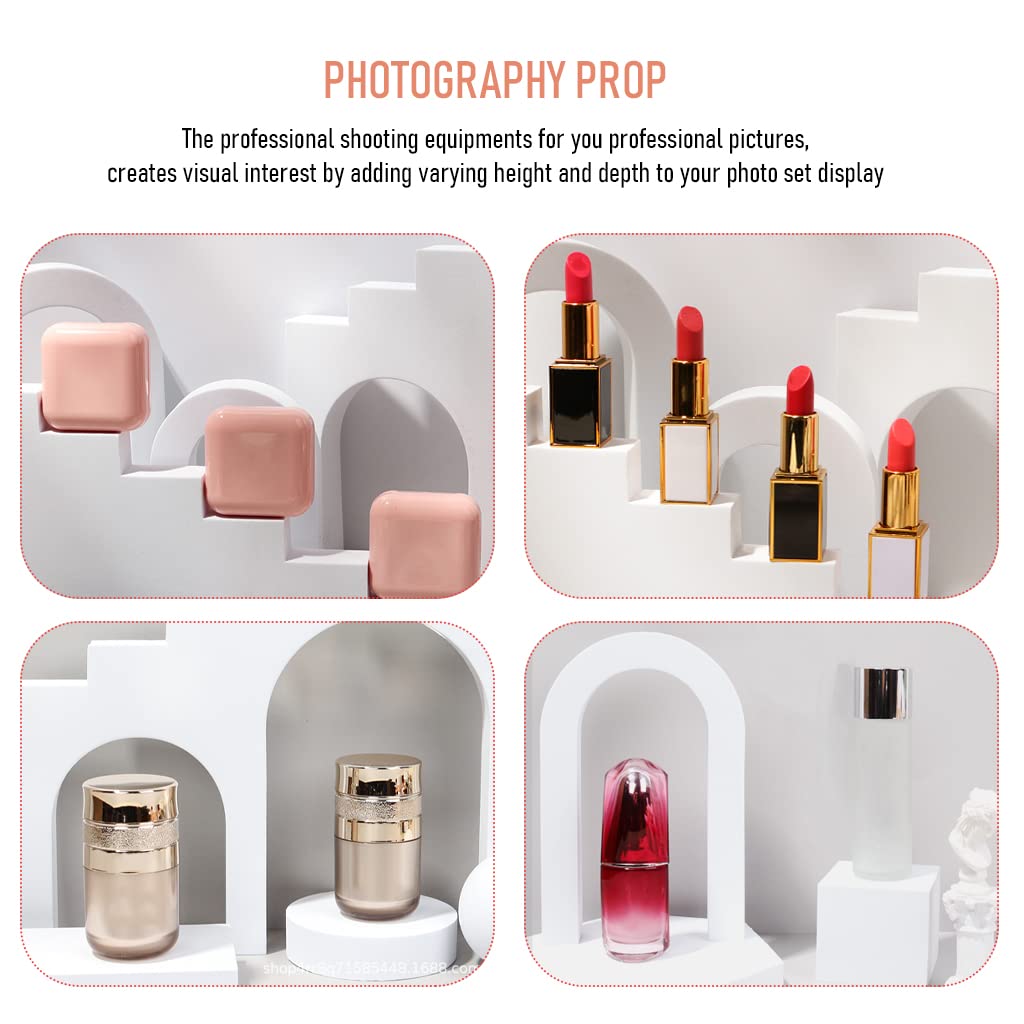 ZORBES Product Photography Props Display Stand for Jewellery and Makeup | 18PCS EVA Ladder Combination