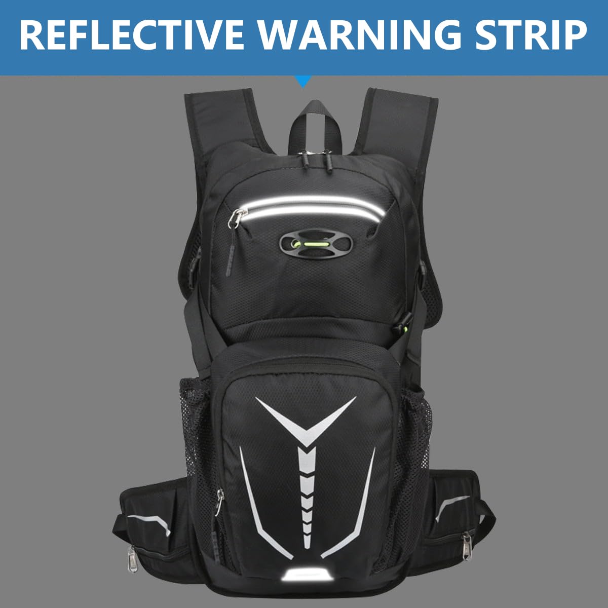 Optifit Outdoor Cycling Backpack for Hiking and Running featuring 2L Hydration Pack | 18L Lightweight Waterproof Design