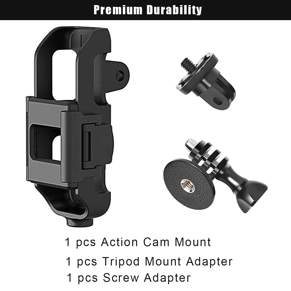 ZORBES DJI Osmo Pocket Accessories for Pocket 2 with Three Mounting Methods in Black