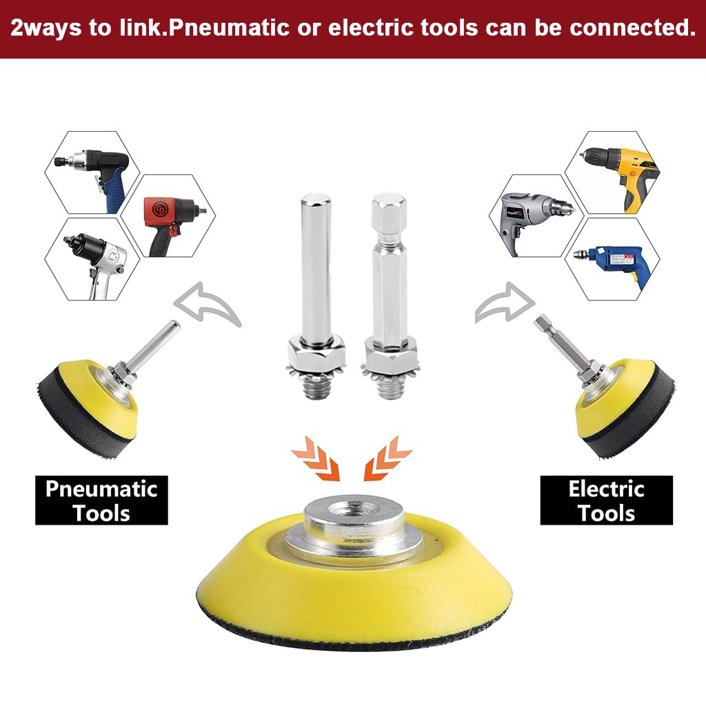 Serplex Sanding Discs Pad Kit for Drill and Rotary Sander featuring 248 pcs and 60–3000 grit | ideal for wood metal and automotive polishing