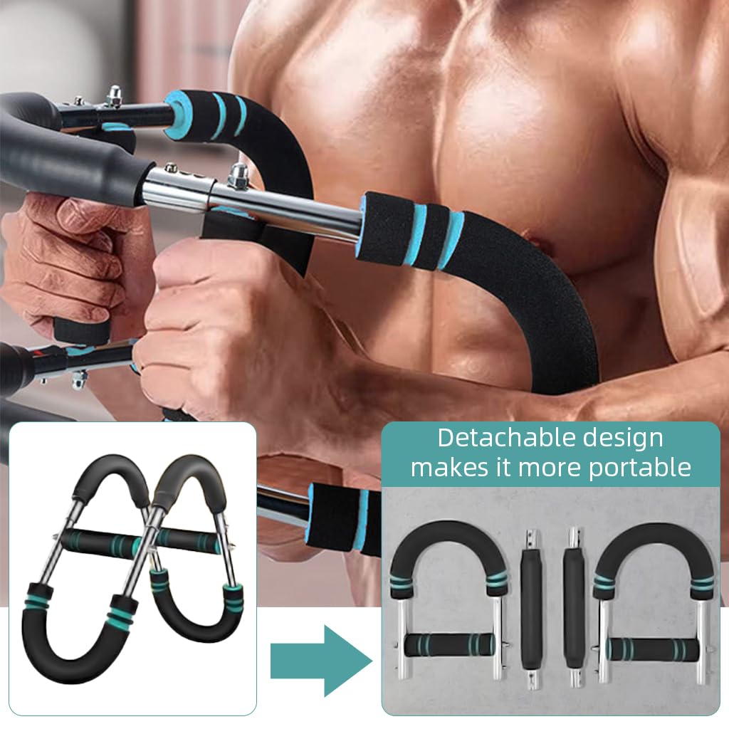Proberos Power Twister for Upper Body Strength Training with Dual Bar Design and 2PCS Set