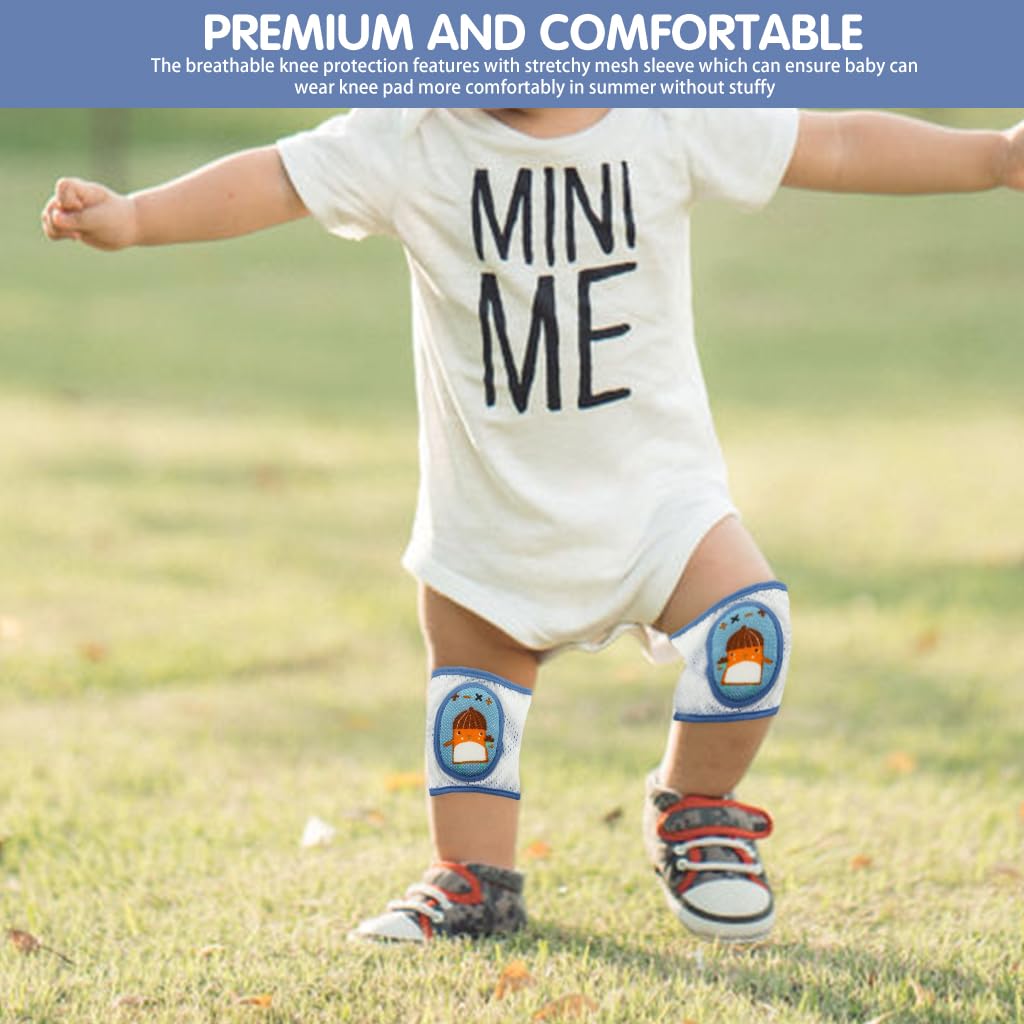 SNOWIE SOFT Baby Knee Pads for Crawling and Walking with Anti Slip Mesh | 5–24 Month Toddler Protection