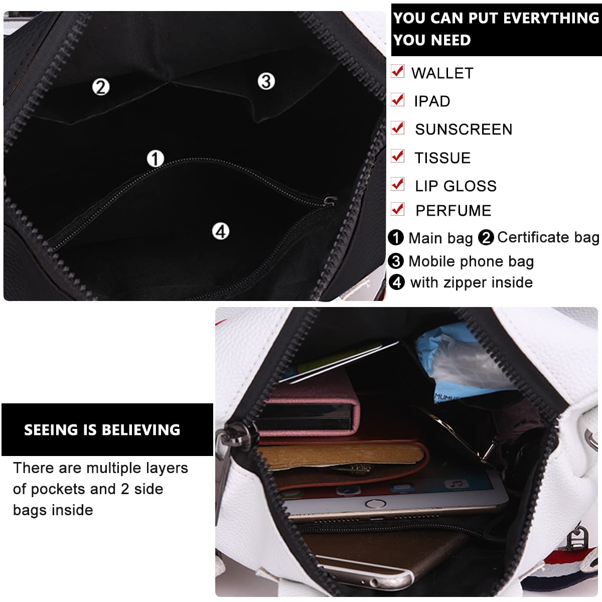 PALAY PU Leather Backpack for Travel and Daily Use with Back Zipper Pocket | 27×12×30 cm Soft Brown Bag for Women and Men