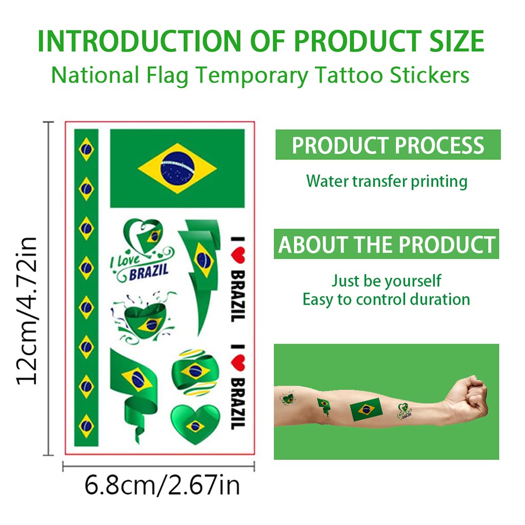 MAYCREATE Fifa World Cup Stickers for DIY Decoration with Waterproof UV Film, 10 Pcs | Football Star Design for Kids and Adults