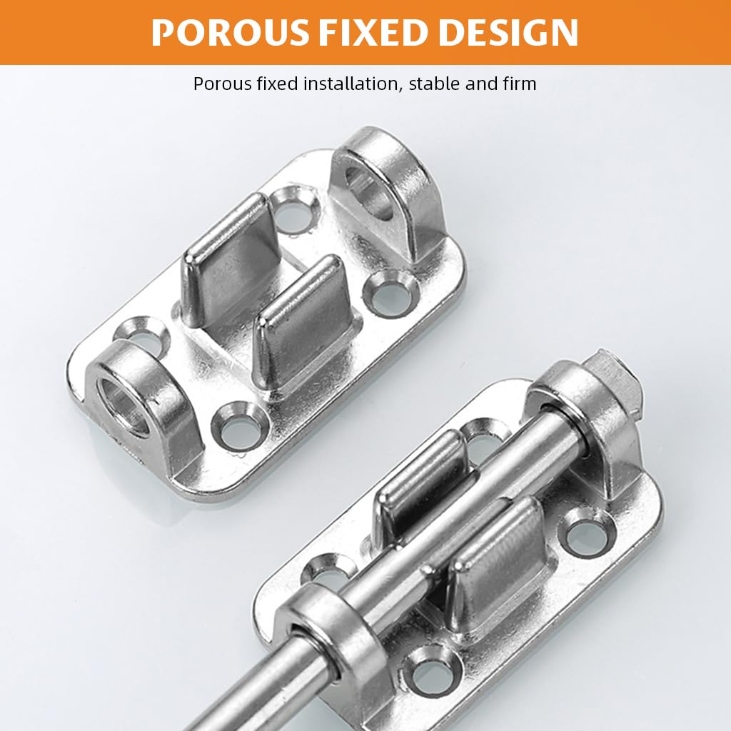 HASTHIP Pull Door Latch for Cabinets Windows and Doors with Auto Locking Feature | Heavy Duty Zinc Alloy Construction and Loop Pull Handle