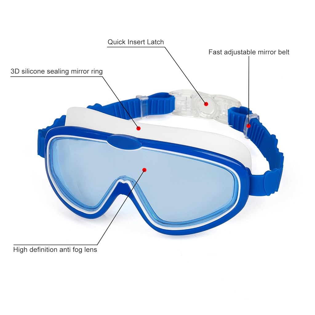ZIBUYU® Kids Wide View Swimming Goggles