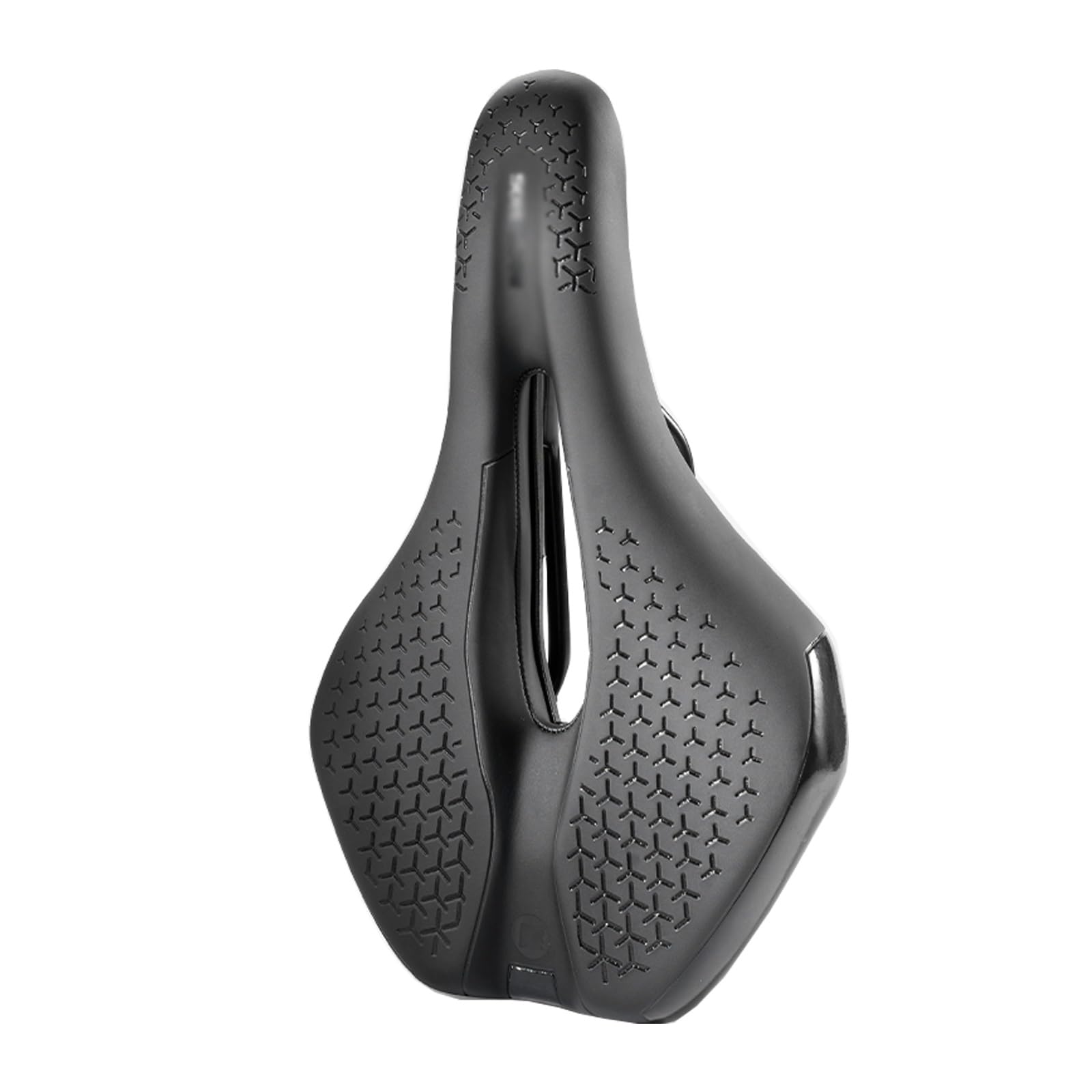 Proberos® PU Bike Saddle Cover Anti-Slip Textured Seat with Center Hollow for Comfort & Shock Absorption, Outdoor Waterproof Slip-on Bike Saddle for Road & Mountain Bikes