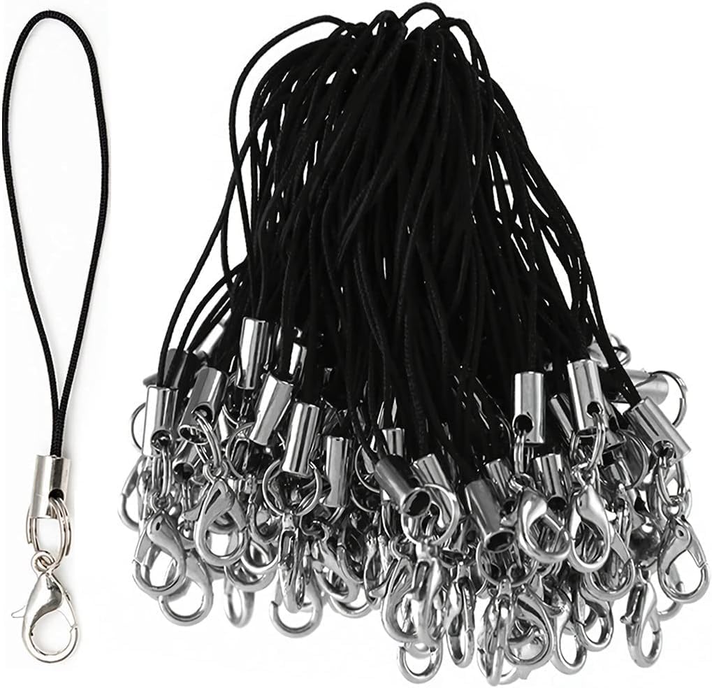 ZIBUYU® Lobster Clasp Clasp Phone Lanyard, Pack of 100