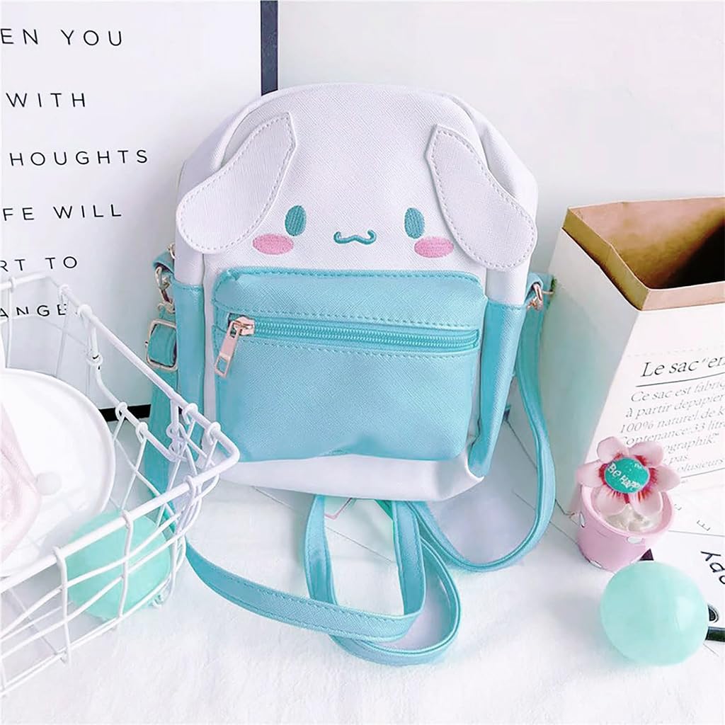 Climberty Cute Backpack featuring Sanrio Cinnamoroll design in small PU style for girls