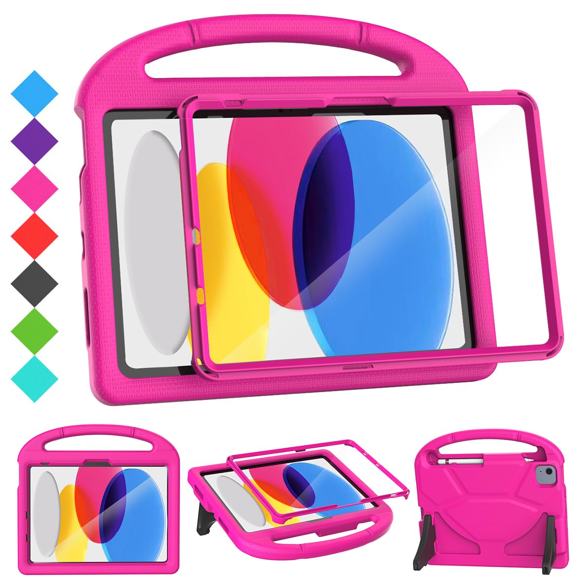 ZORBES® Kids Case for iPad A16 11 inch 2025 (11th Gen) & iPad 10th Generation (10.9