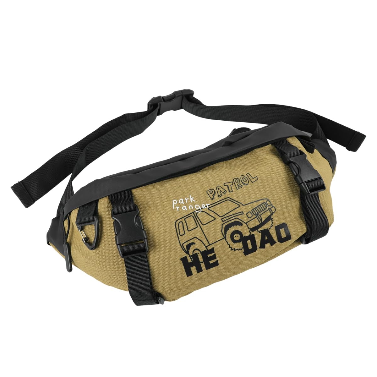 GUSTAVE Crossbody Bag for Daily Travel with Adjustable Strap and Secure Zipper Closure