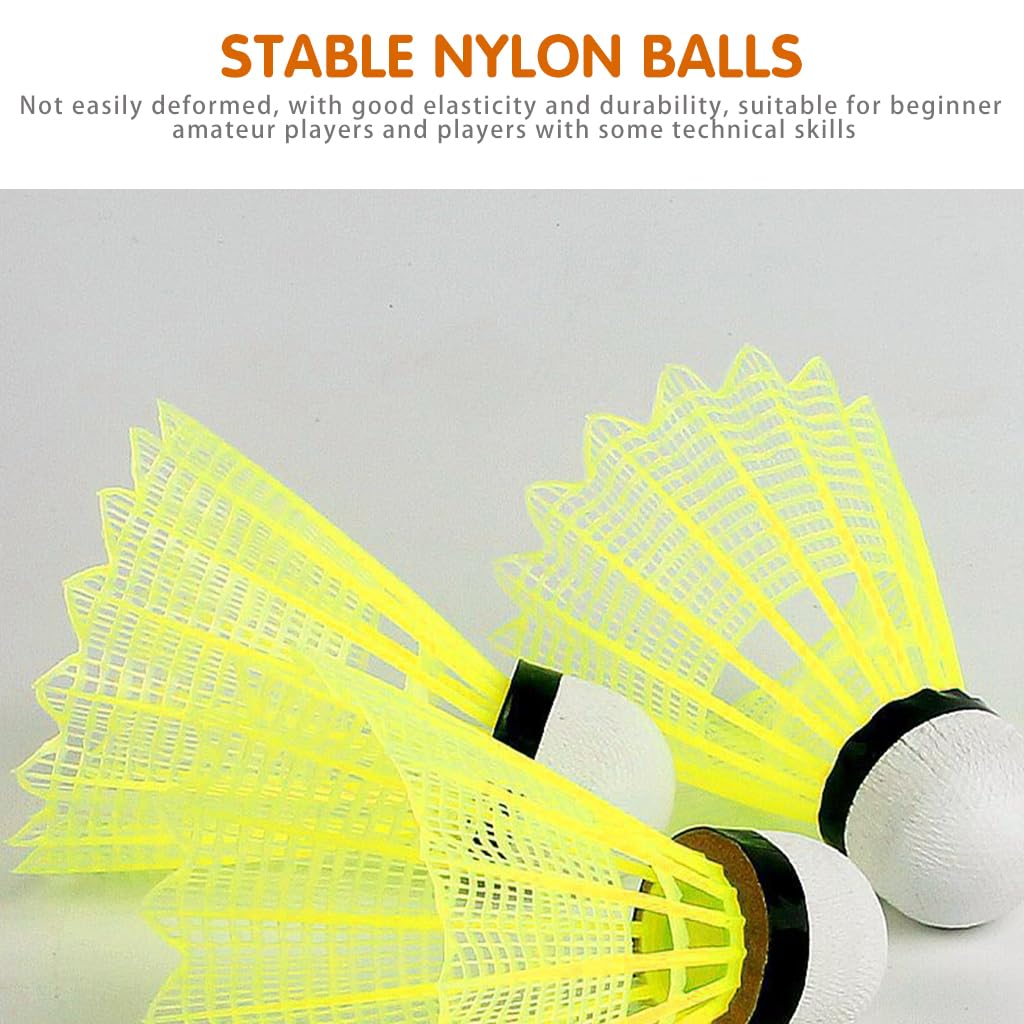 Proberos Automatic Rebound Badminton Trainer for Kids with Elastic Cord System 2 PCS | Indoor and Outdoor Skill Practice