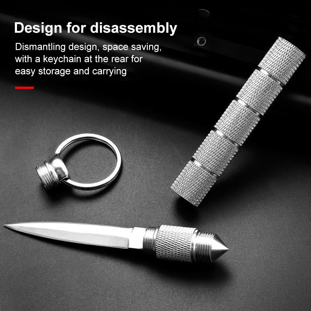 Proberos Portable Window Breaker with Keyring for Car Emergency | Stainless Steel Tool