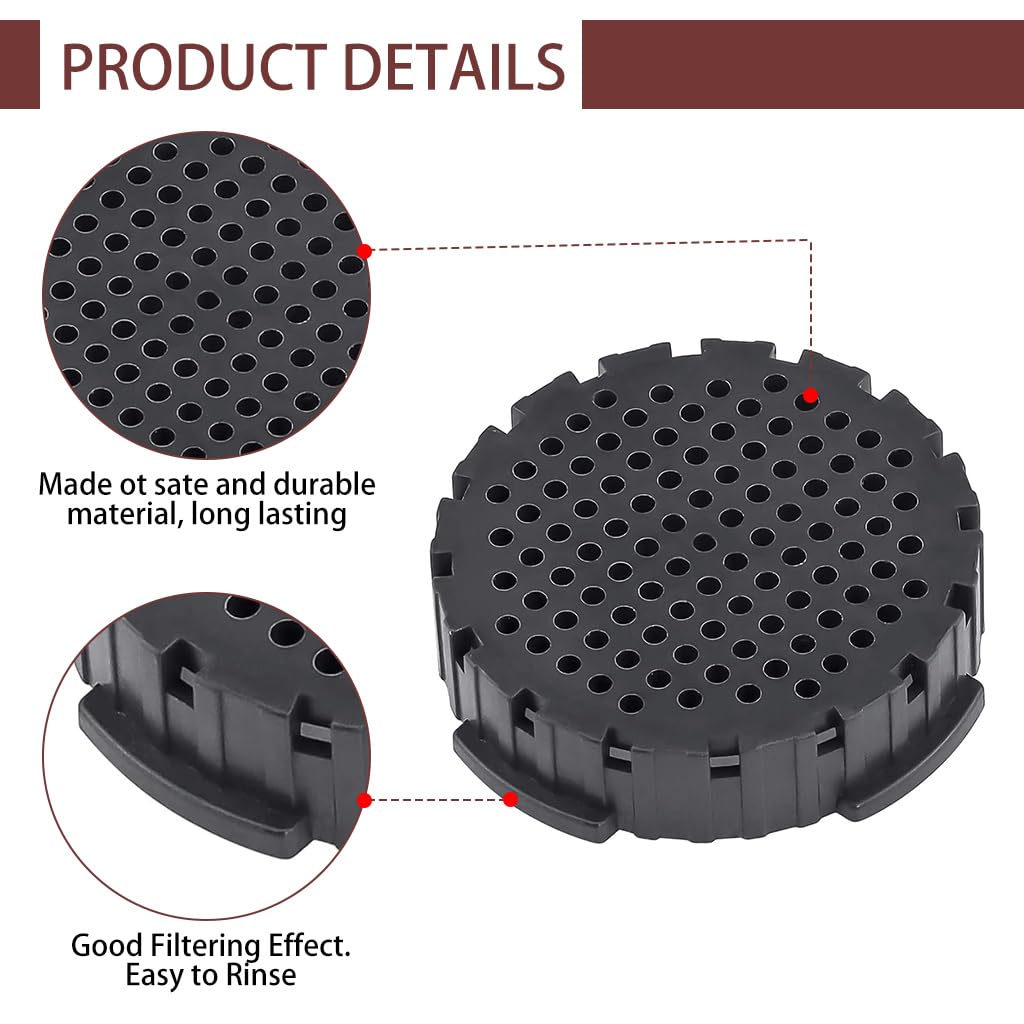 Supvox Coffee Filter Cap Replacement for Aero-Press Coffee Maker Universal Coffee Filter Cap Replacement for Aero-Press, 1Pcs