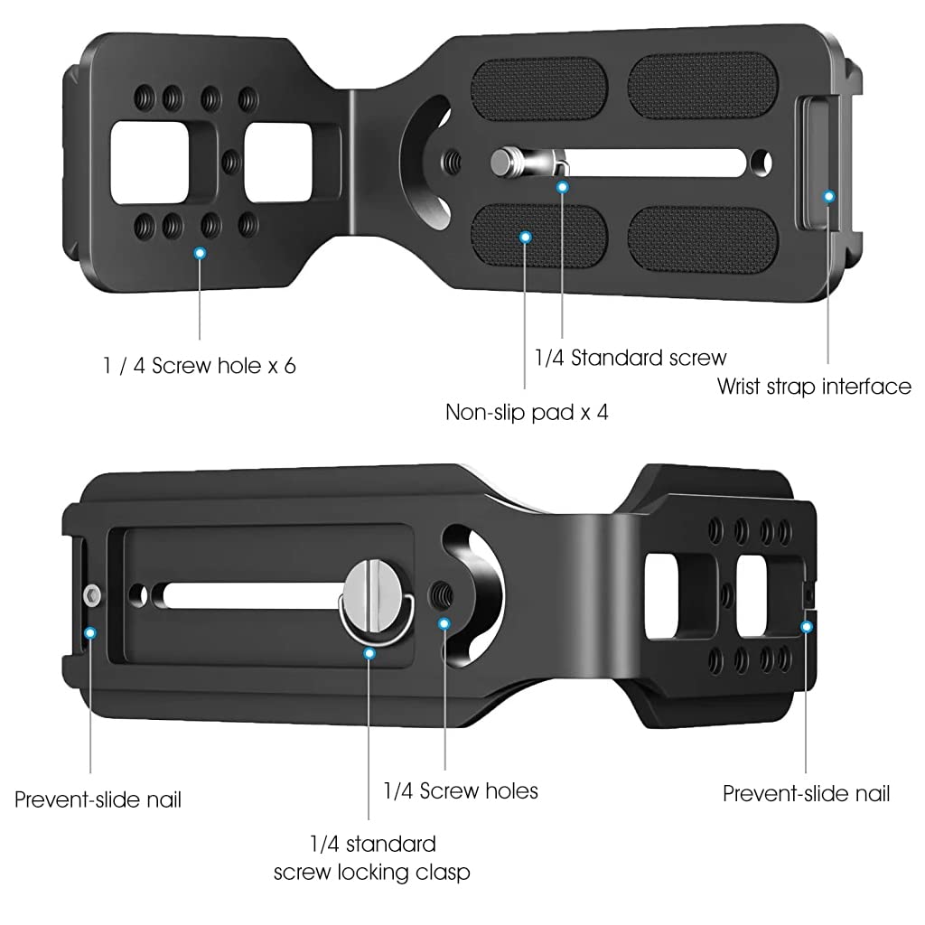 ZORBES® DSLR L Bracket for Camera, 1/4