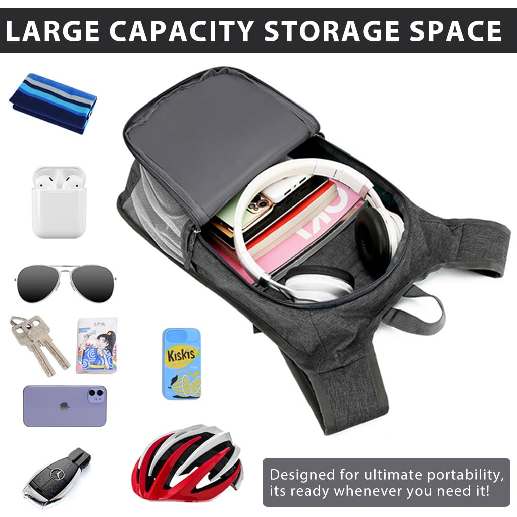 Optifit Travel Backpack for Hiking and Camping with 15L Capacity | Foldable Water‑Resistant Oxford Bag