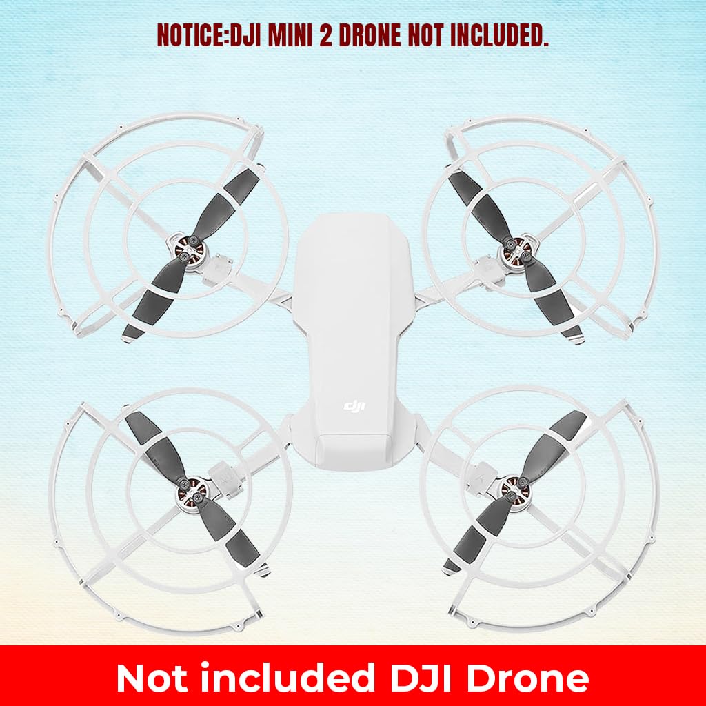 Zeitel Propeller Guards for DJI Mini 2 with Quick Clip-On Design and ABS Protection | 4pcs Set