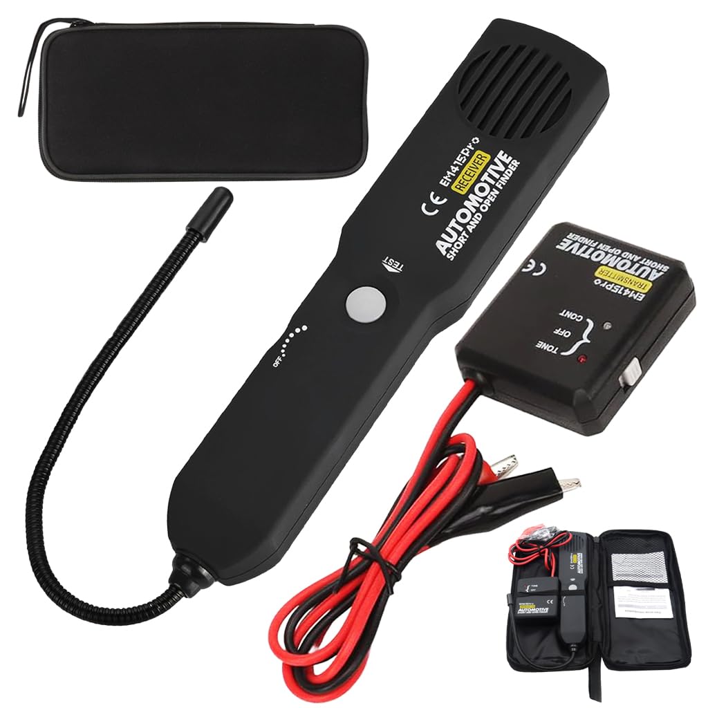 STHIRA Circuit Tracer for Automotive Short and Open Circuits with 7 in Flexible Probe | 6–42V DC Wire Tracker and Tester