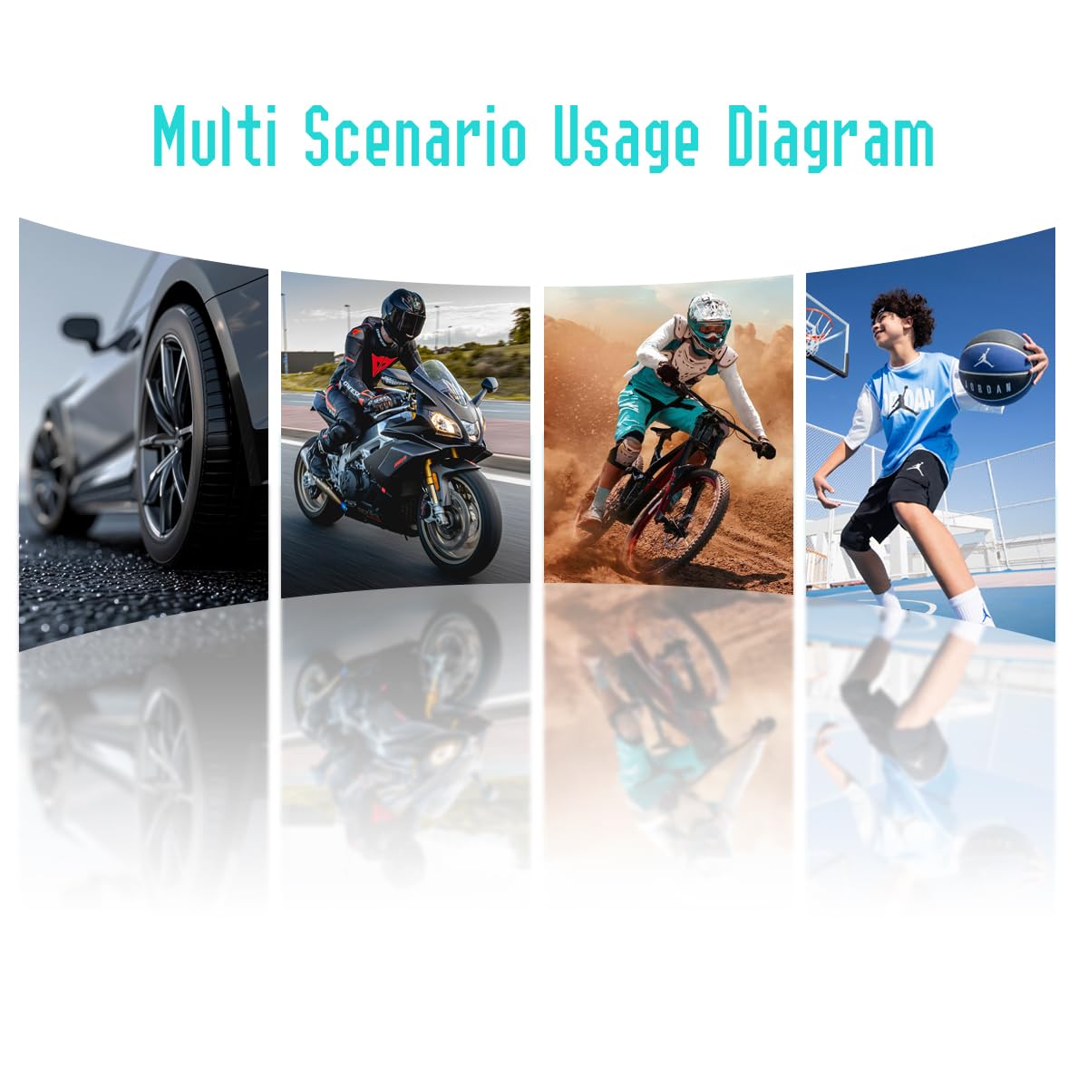 STHIRA Portable Cordless Tire Inflator for Car featuring 150 PSI 36L/min Speed & Touch Screen