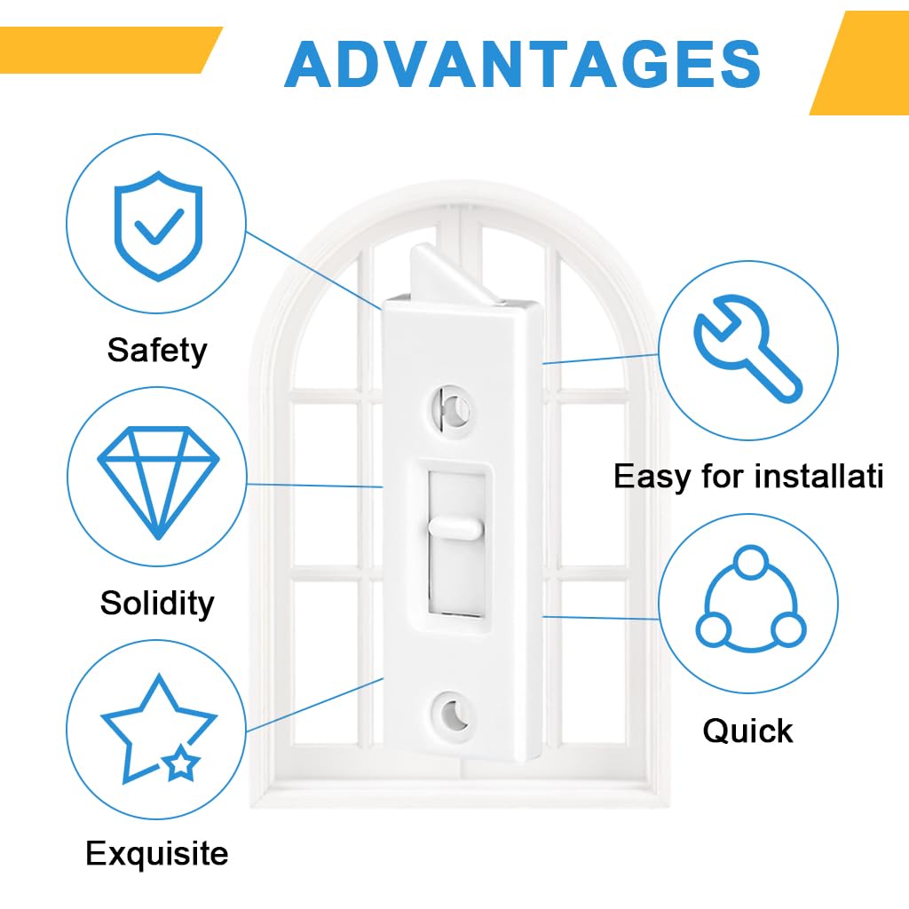 Serplex Flip Latch Lock for Doors and Gates featuring 180 Degree Turn with Zinc Alloy Body | Key Free Combination Design