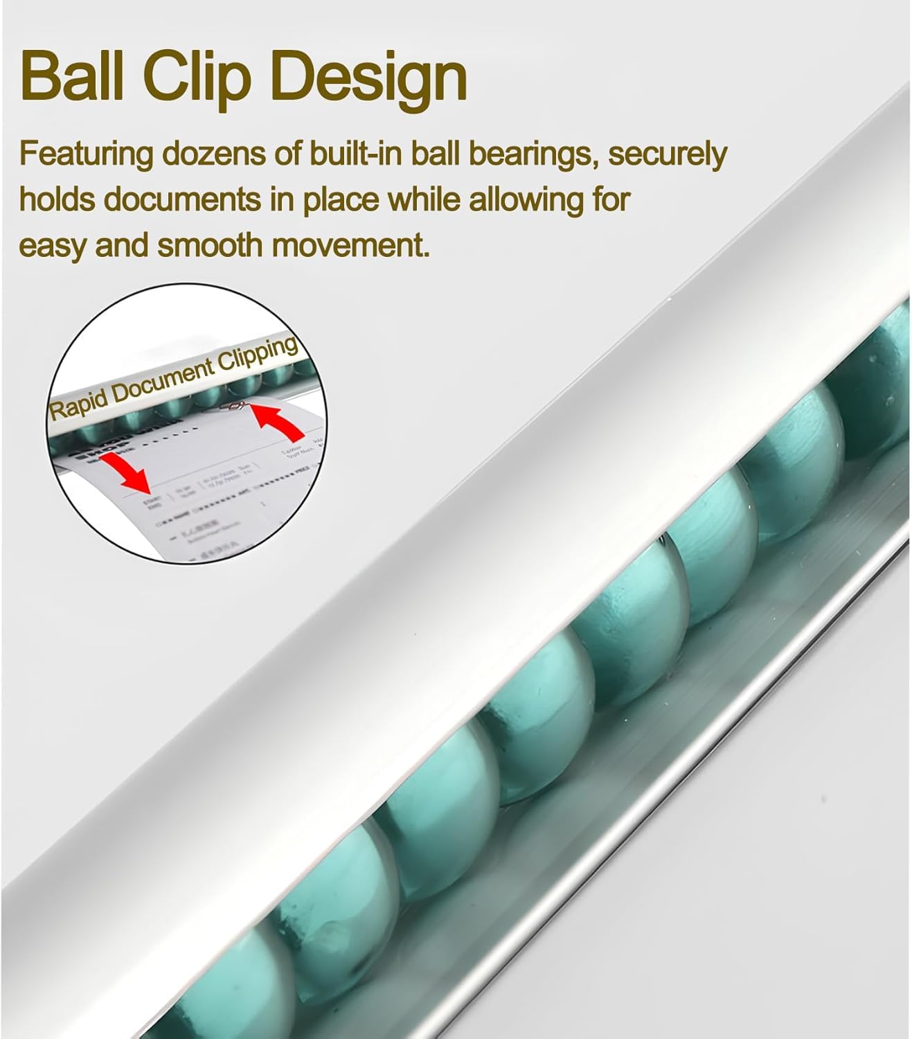 OFIFO Ticket Holders for Restaurant Orders featuring No Drill Mount and 12 Inch Size | 2 Pack White