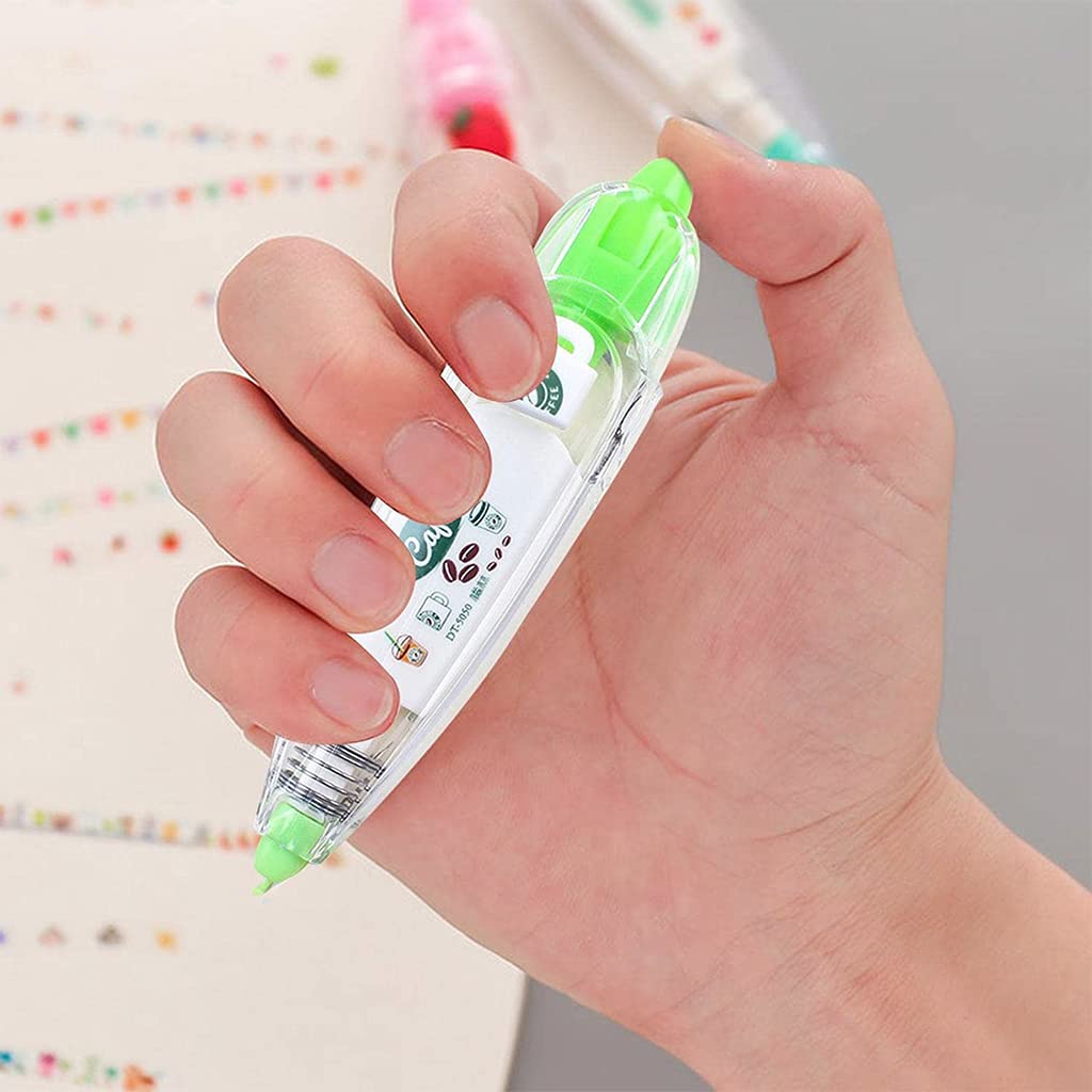 HASTHIP Correction Tape for Scrapbooking and Journal Supplies featuring Smooth Roller | 0.6cm × 4m Decorative Edging for DIY Crafts
