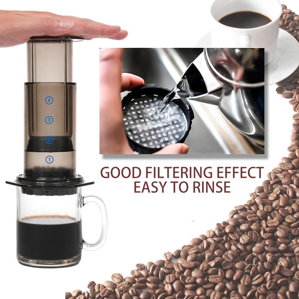 Supvox Coffee Filter Cap Replacement for Aero-Press Coffee Maker Universal Coffee Filter Cap Replacement for Aero-Press, 1Pcs