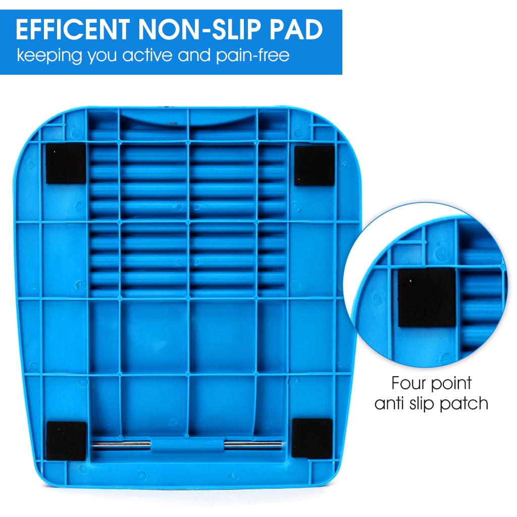 Proberos Calf Stretcher for Plantar Fasciitis Relief with 9 Adjustable Angles | ABS and Stainless Steel Design