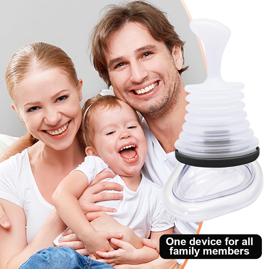 HANNEA Anti Choking Device for Kids and Adults with 3 Masks | Portable First Aid Tool