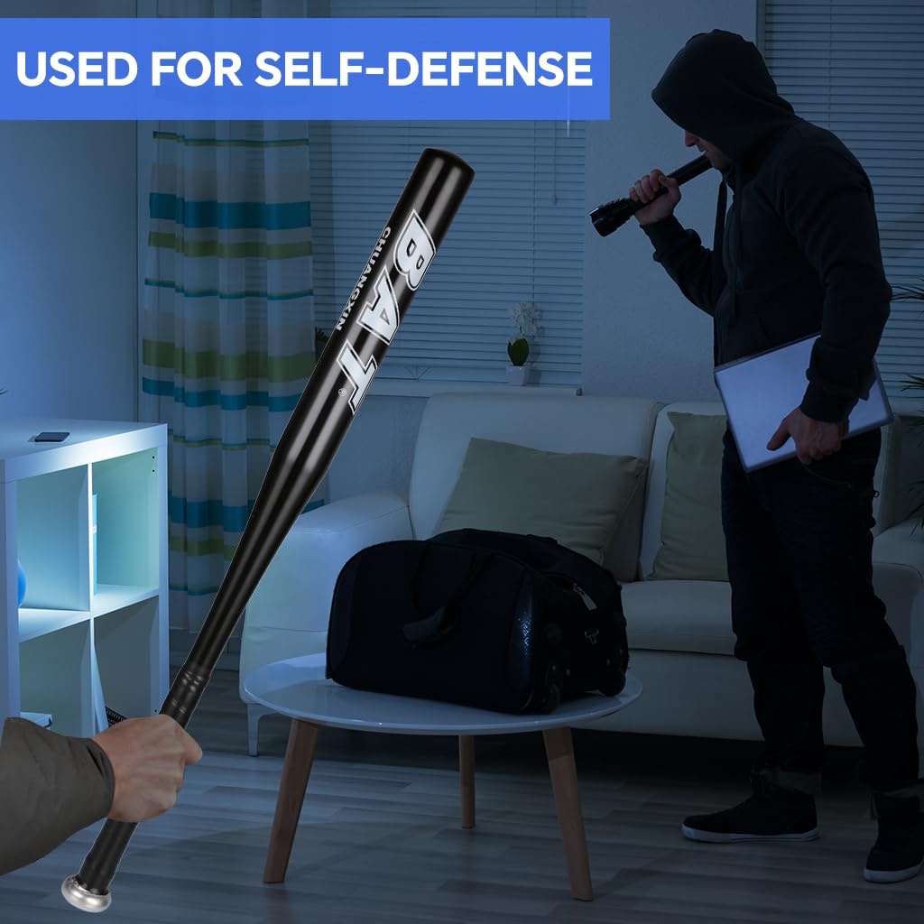 Optifit Baseball Bat for Training and Self Defense with 32 in 700 g Alloy Steel Core | Shock‑Absorbing Grip