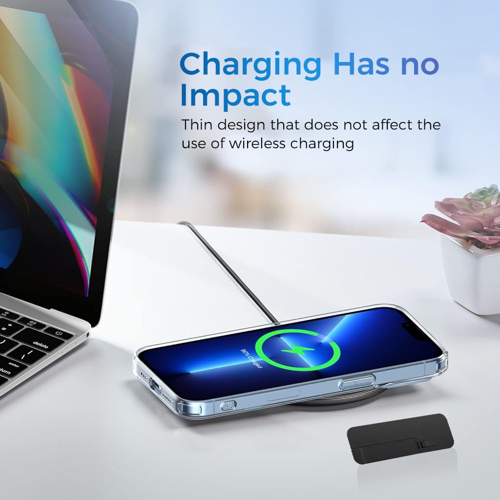 ZORBES Phone Stand with 5.9x1.7 cm Ultra Slim Folding Design and Metal Build | Self Adhesive