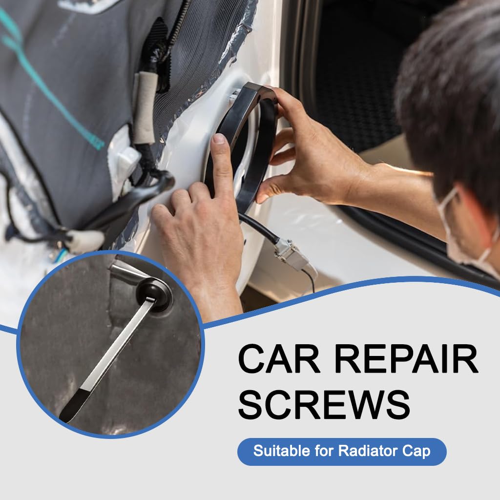 STHIRA Nylon Cable Ties for Automotive Panels with T Type Push Mount | Pack of 50